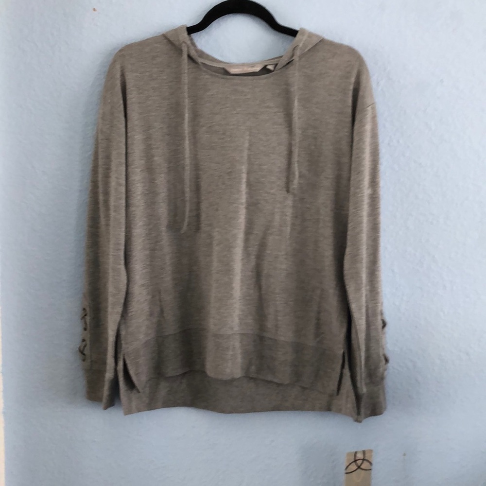 Grey workout jacket